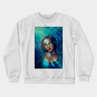 A girl in the see Crewneck Sweatshirt